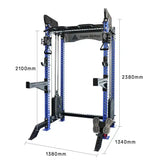 Multifunctional trainer dimension